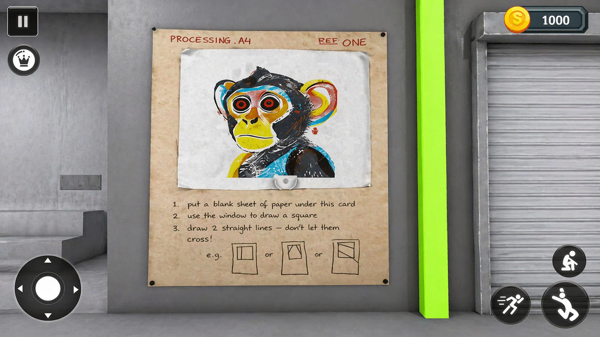 Scary Baboon: Night Escape screenshot